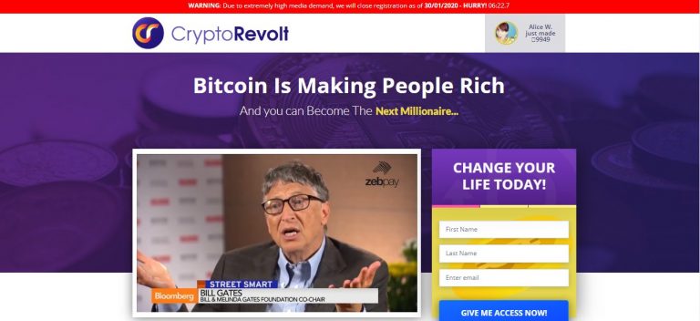 Crypto Revolt Review : Can This Trading Software Help To Earn Large Profits?