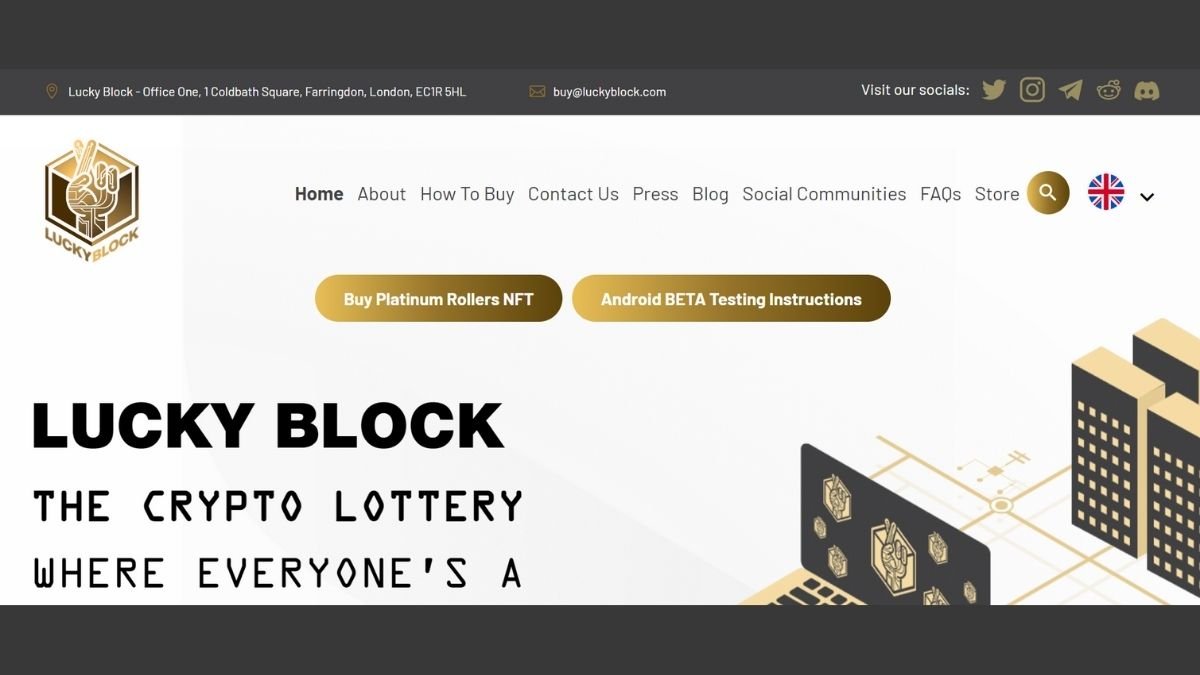 Luck Block Crypto Lottery